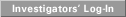 Investigators' Log-In